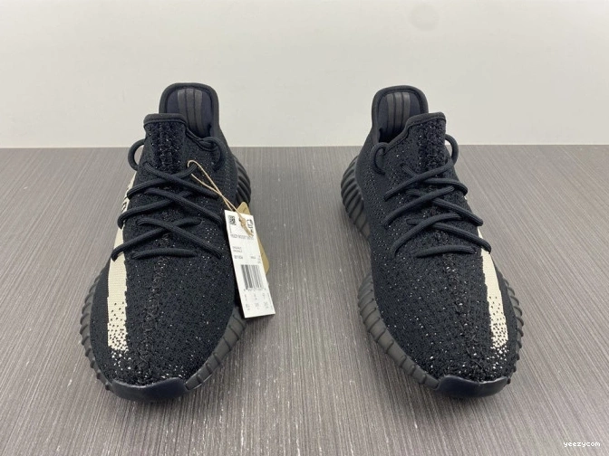 Core Black Adidas Boost White 350 Yeezy V2 BY1604 1118